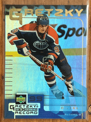 1999-00 McDonald's Performance For The Record Wayne Gretzky #9 Oilers